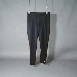 Adidas Black High-Waist Capris